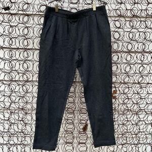 Betabrand Gray Skinny Leg Soho Joggers Dress Yoga Pants Petite Medium